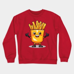 Cute French Fries T-Shirt Crewneck Sweatshirt